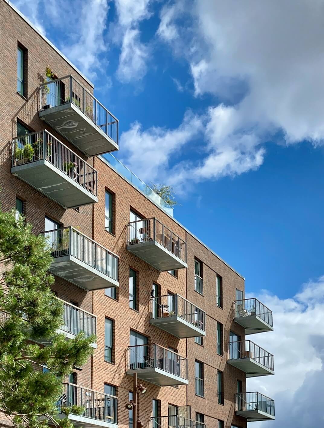 Communal heating — multi-tenant block